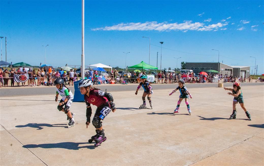 Se realizó la última fecha del Campeonato Regional de Patín Carrera