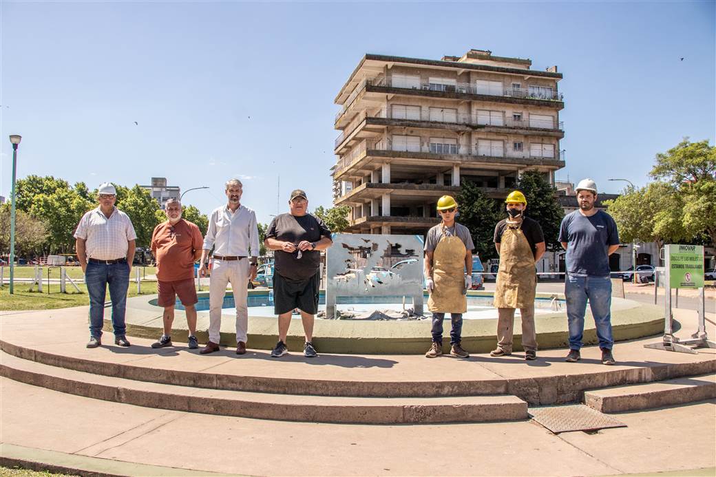 El Municipio, la cooperativa INNOVAR y los Excombatientes trabajan en la puesta en valor del monumento