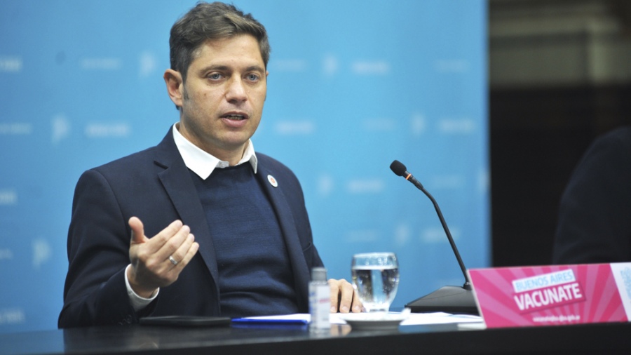 Kicillof anunció una batería de medidas para "transformar" la provincia en seis años