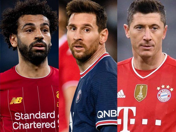 Messi compite contra Lewandoski y Salah por el premio The Best