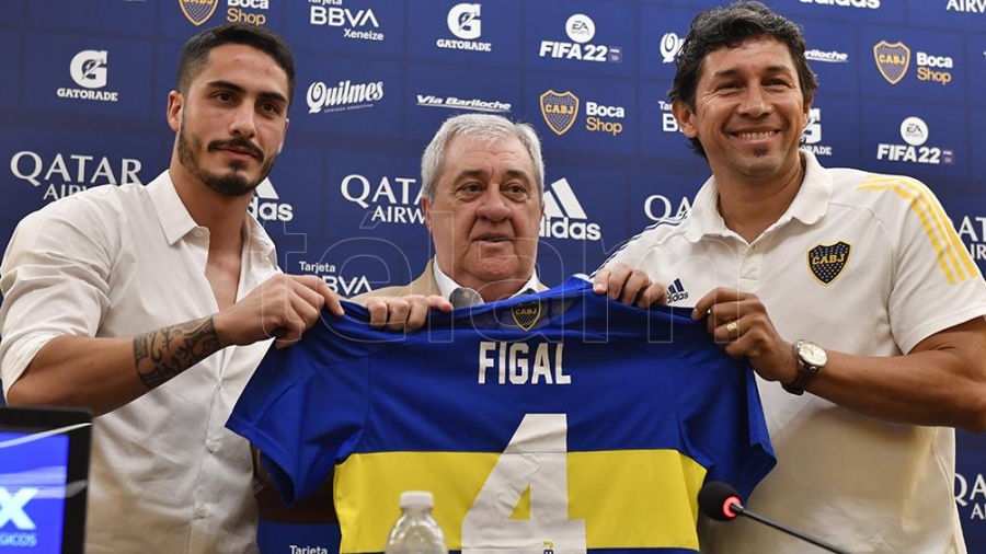 presentacion Figal boca juniors