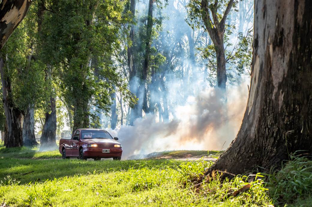 El Municipio no detiene los trabajos de fumigacion 1