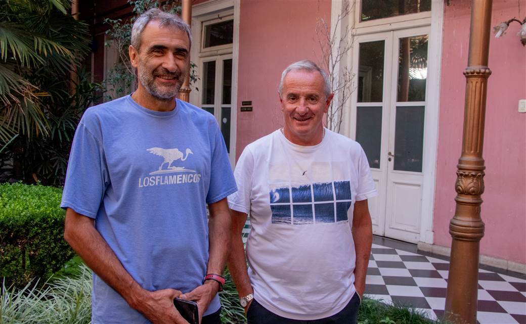 Julio Gomez y Claudio Yopolo