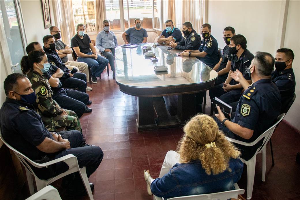 Nueva reunion de la Mesa de Prevencion de delitos rurales