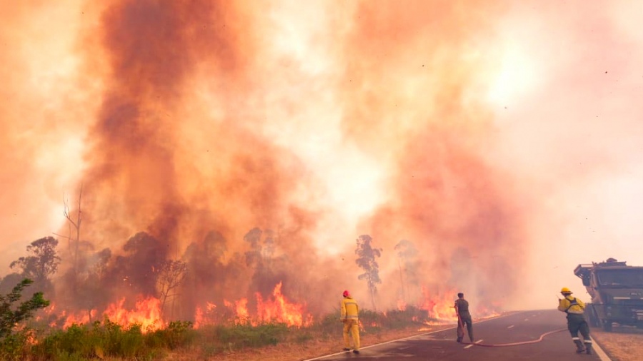 incendio en corrientes