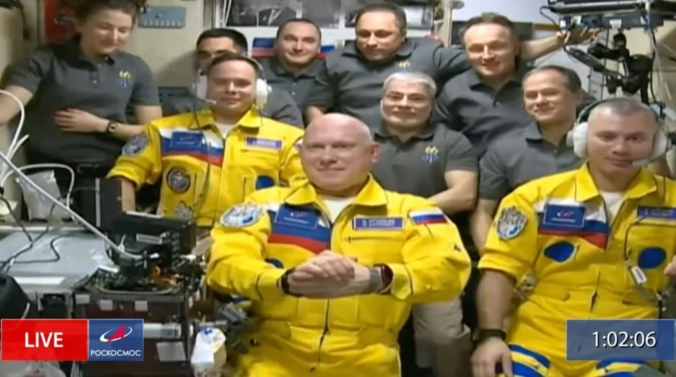 astronautas rusos