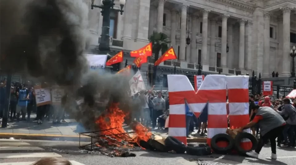 congreso incidentes