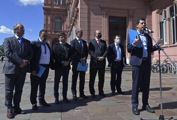 gobernadores casa rosada