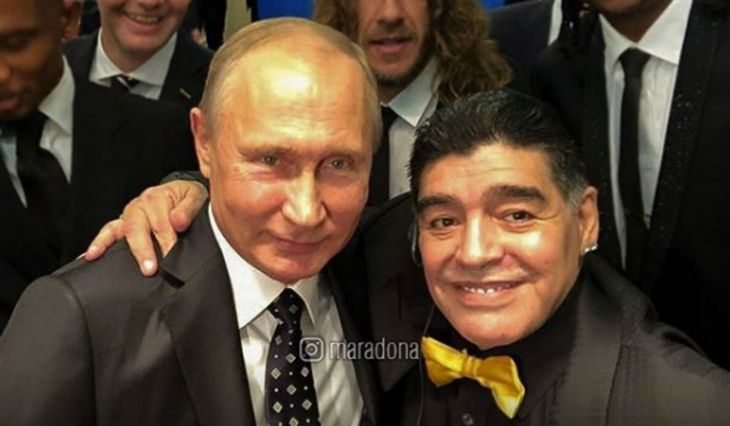 putin maradona