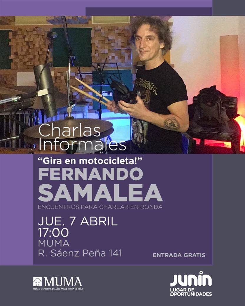 Charlas Informales Cultura Fernando Samalaea