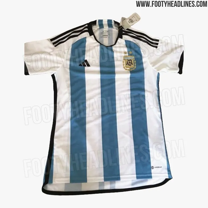 camiseta argentina qatar 2022