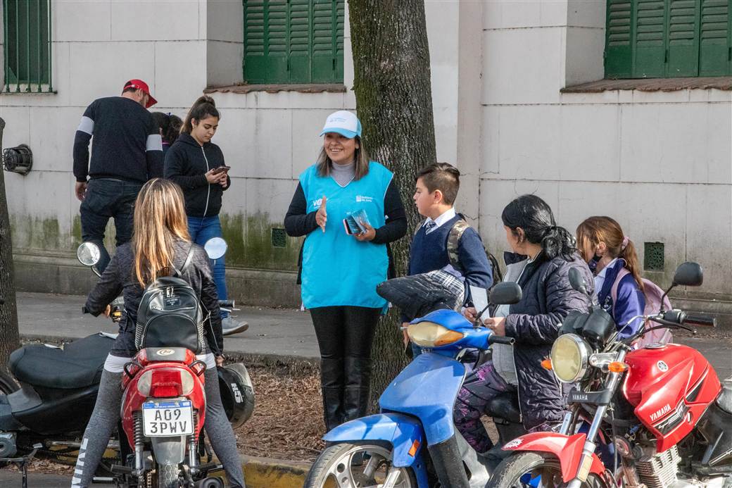 Continua la campana de concientizacion en las escuelas 1