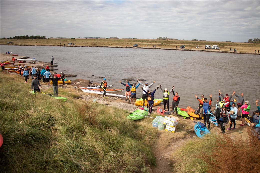 Kayakeada Union de las dos lagunas