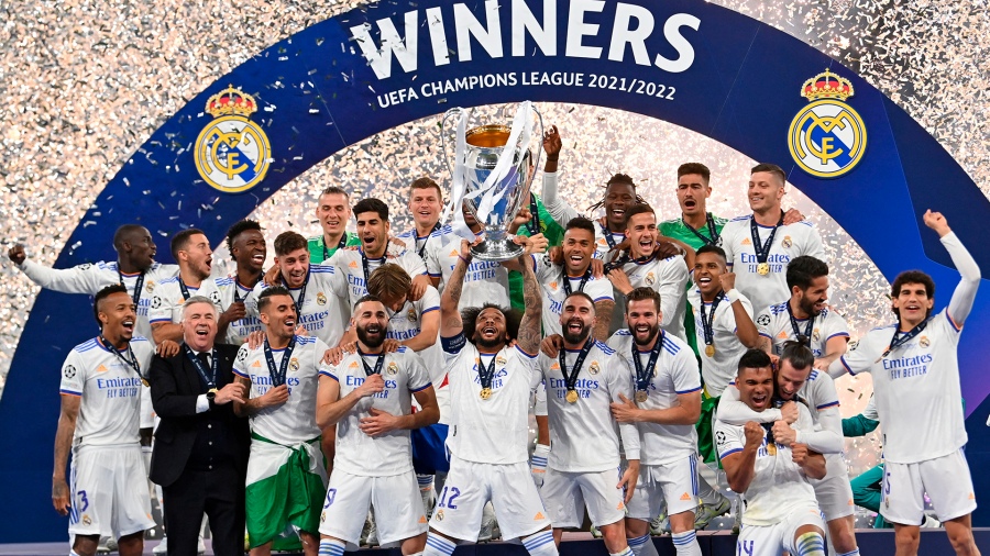 real madrid festejos