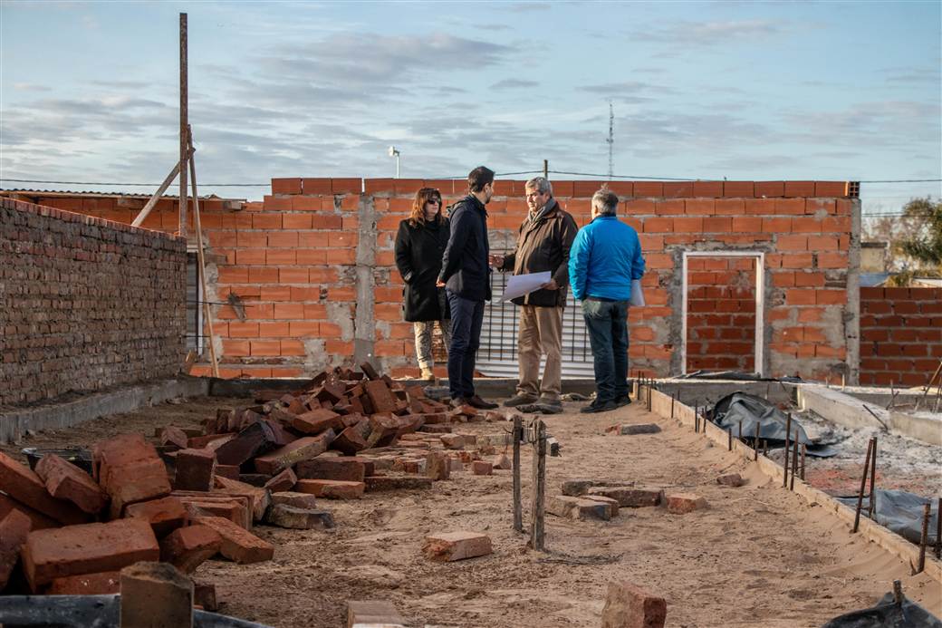 Avanza la construccion del nuevo edificio del jardin Rincon de Luz 1