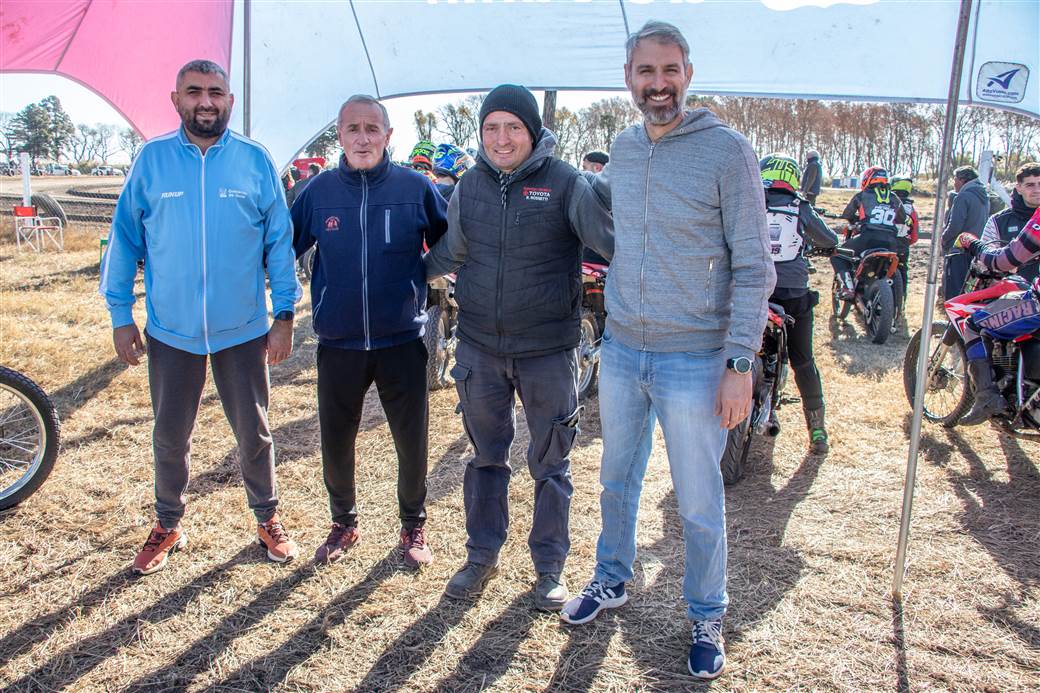 El Junin Moto Club realizo pruebas de su pista 1