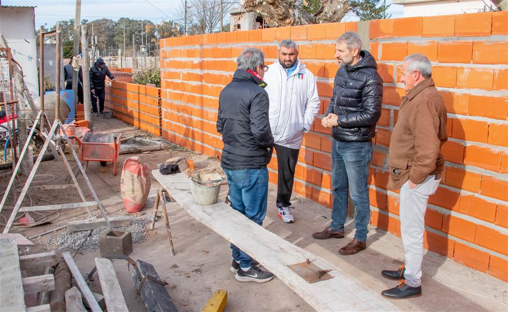 El Municipio acompana al Club River con obras de infraestructura