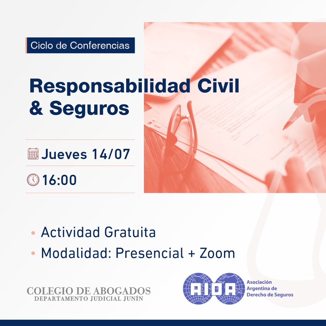 Ciclo de Conferencias Responsabilidad Civil y Seguros