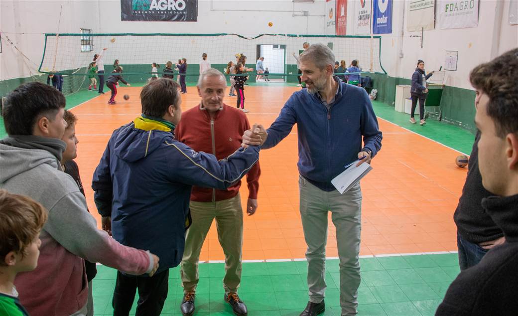 Deportes Subsidio al voley de Sarmiento 1