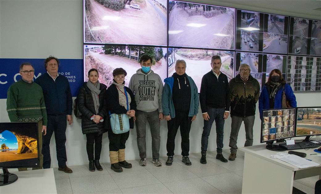 Visita de fomentistas al Centro de Operaciones y Monitoreo