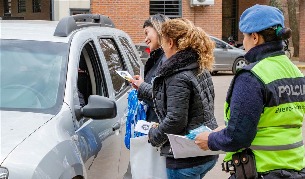 concientizacion vial en la planta de la VTV