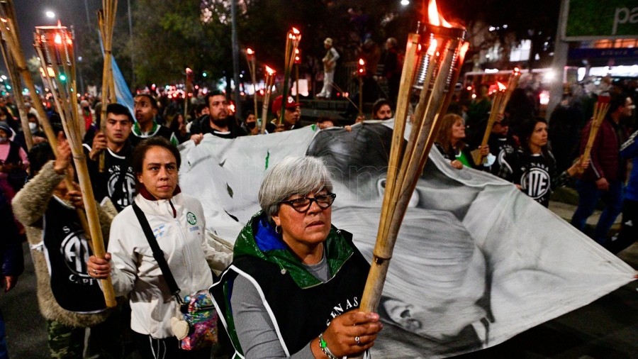 marcha de antorchas