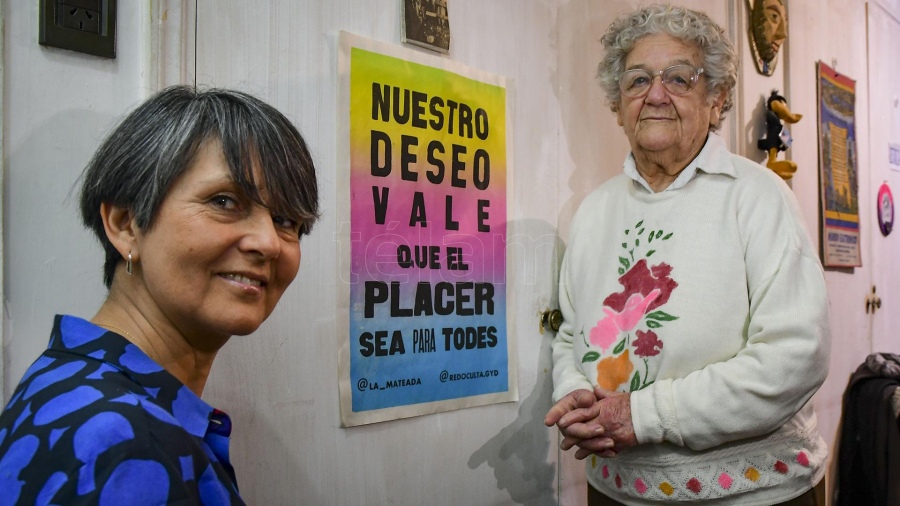 Delia Gallardo y Norma Castillo