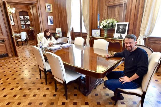 cristina kirchner pablo iglesias