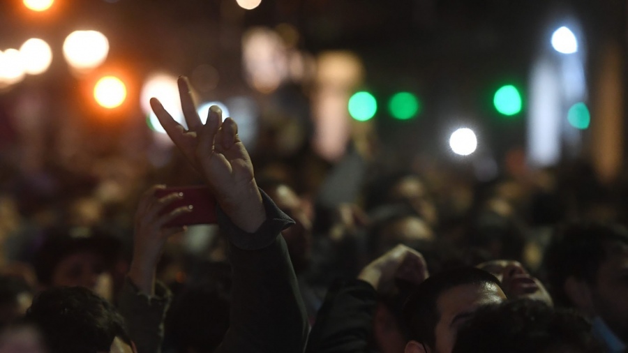 protesta por cristina