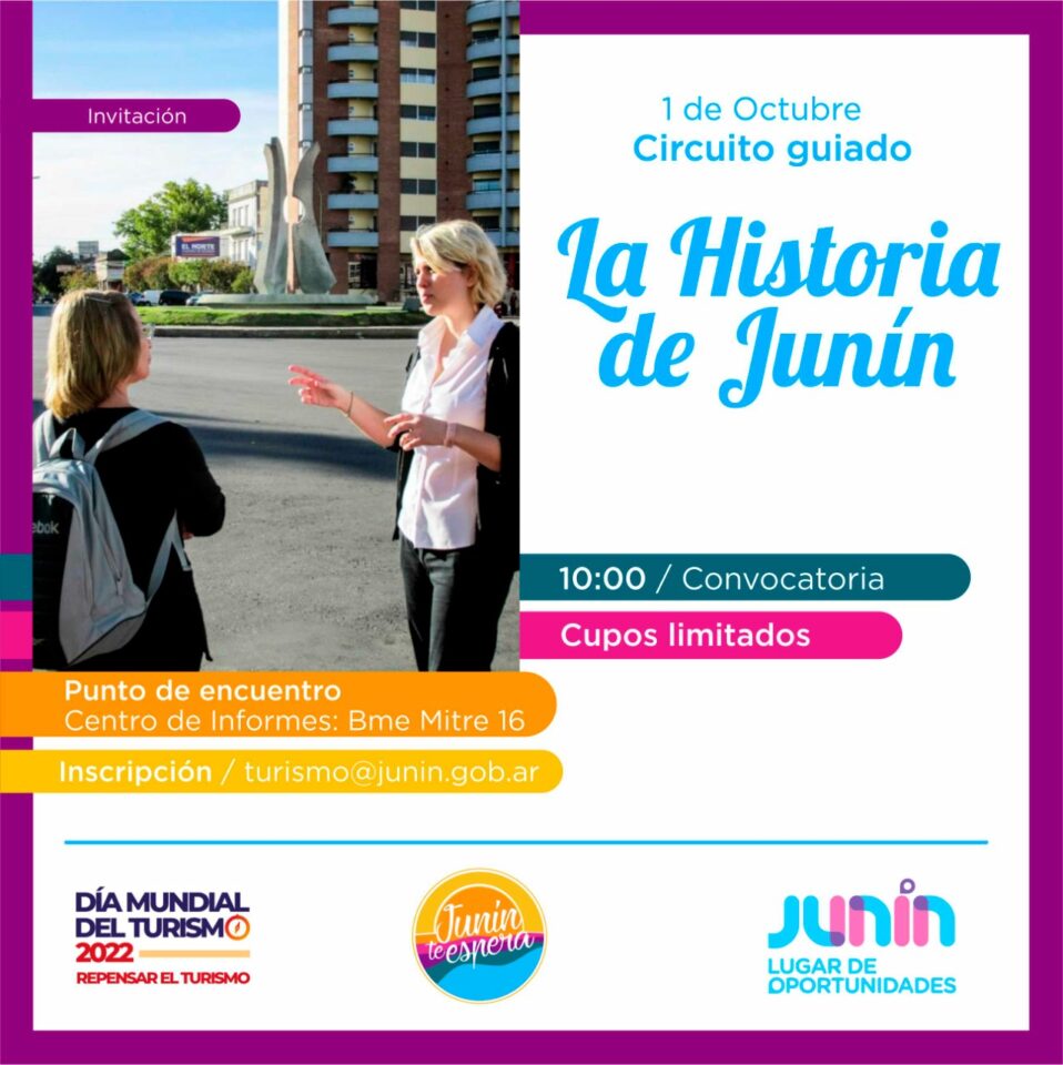 Invitacion circuito guiado La Historia de Junin scaled