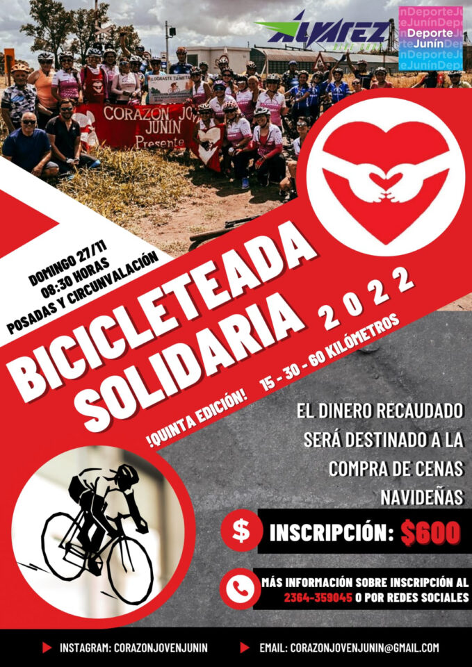 Deportes Bicicleteada solidaria Corazon Joven scaled