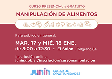 Curso manipulacion de alimentos