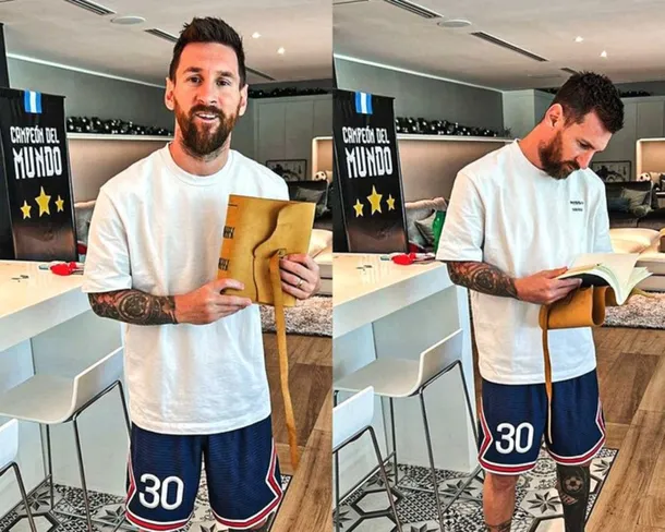 messi cuaderno