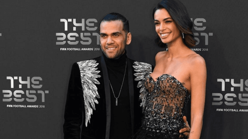 Dani alves y esposa