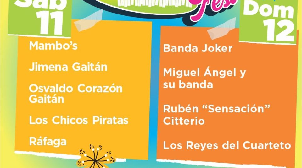 Junin Cumbia Fest programa