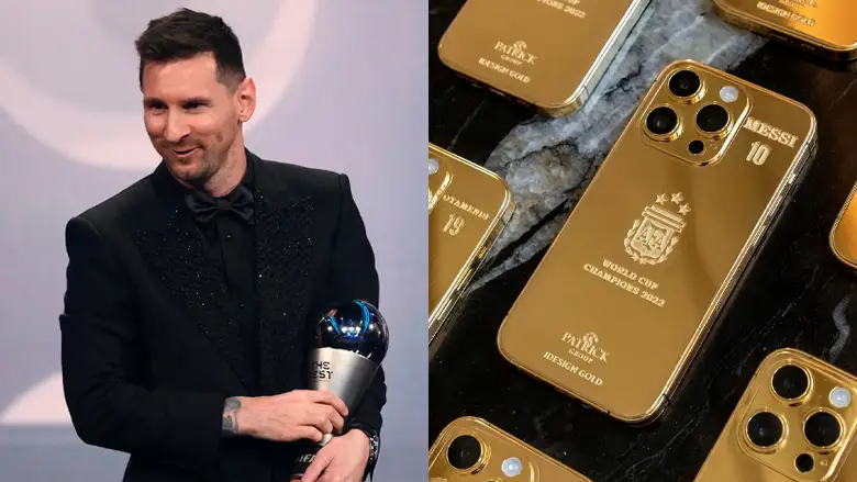 messi iphones