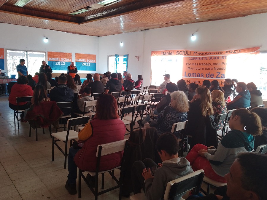 Carrera hacia las PASO: El Sciolismo desembarcó en la Cuarta e hizo plenario en Junín 23 348227410 203087115974852 6663401448614584702 n