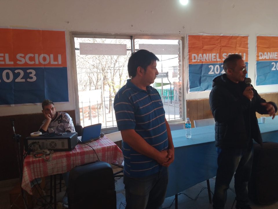 Carrera hacia las PASO: El Sciolismo desembarcó en la Cuarta e hizo plenario en Junín 4 sciolismo22 scaled
