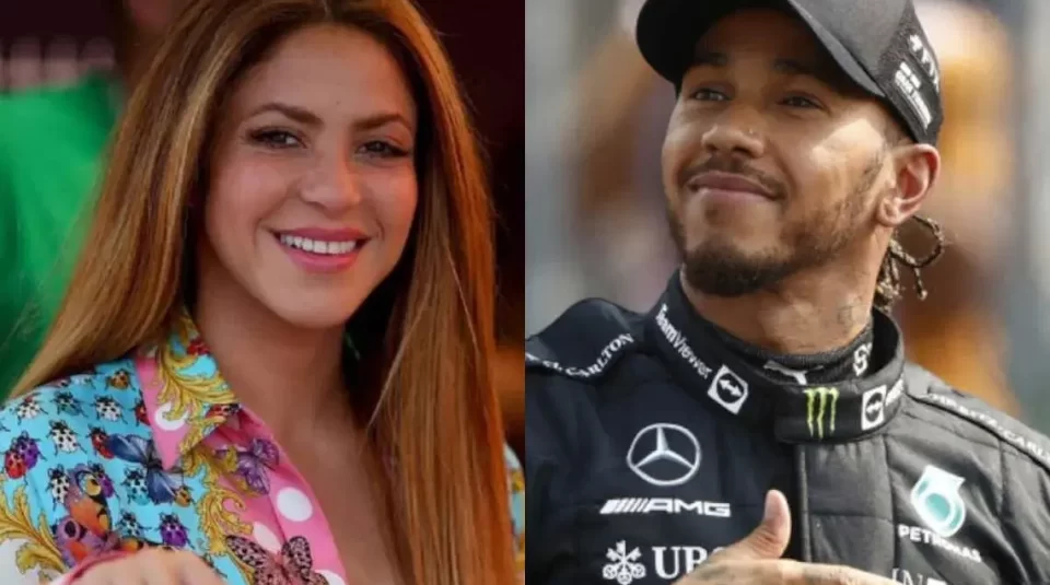 shakira lewis hamilton