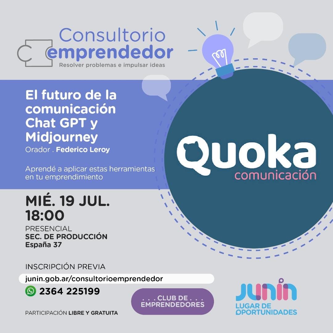 charla emprendedores