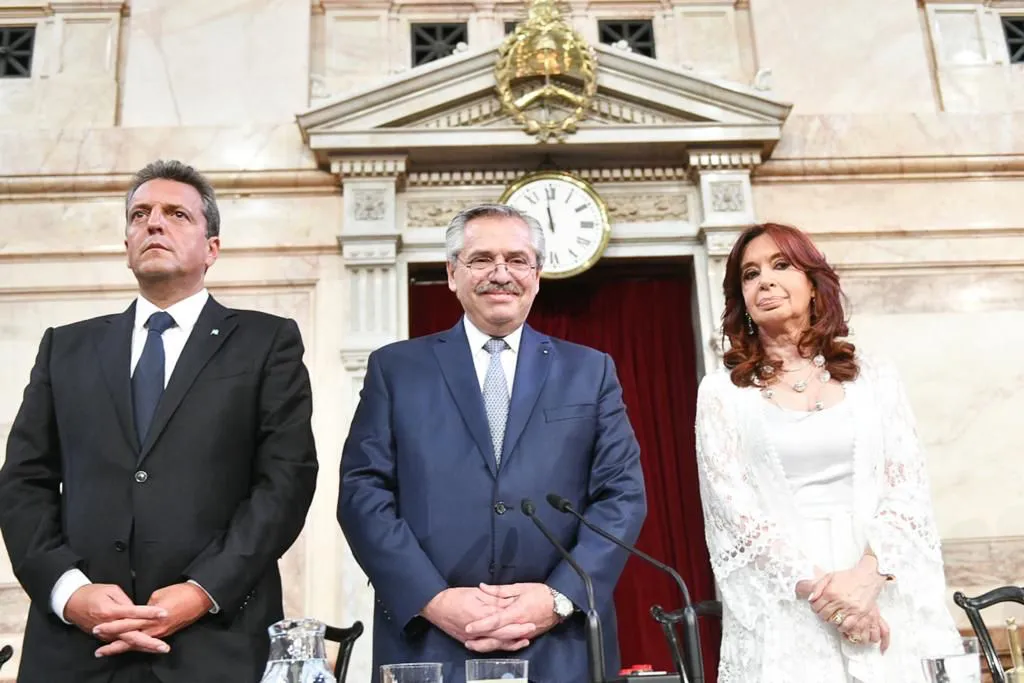 cristina kirchner massa y alberto fernandez