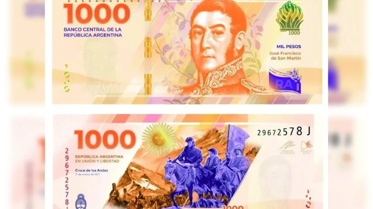 illetes de 1.000 pesos
