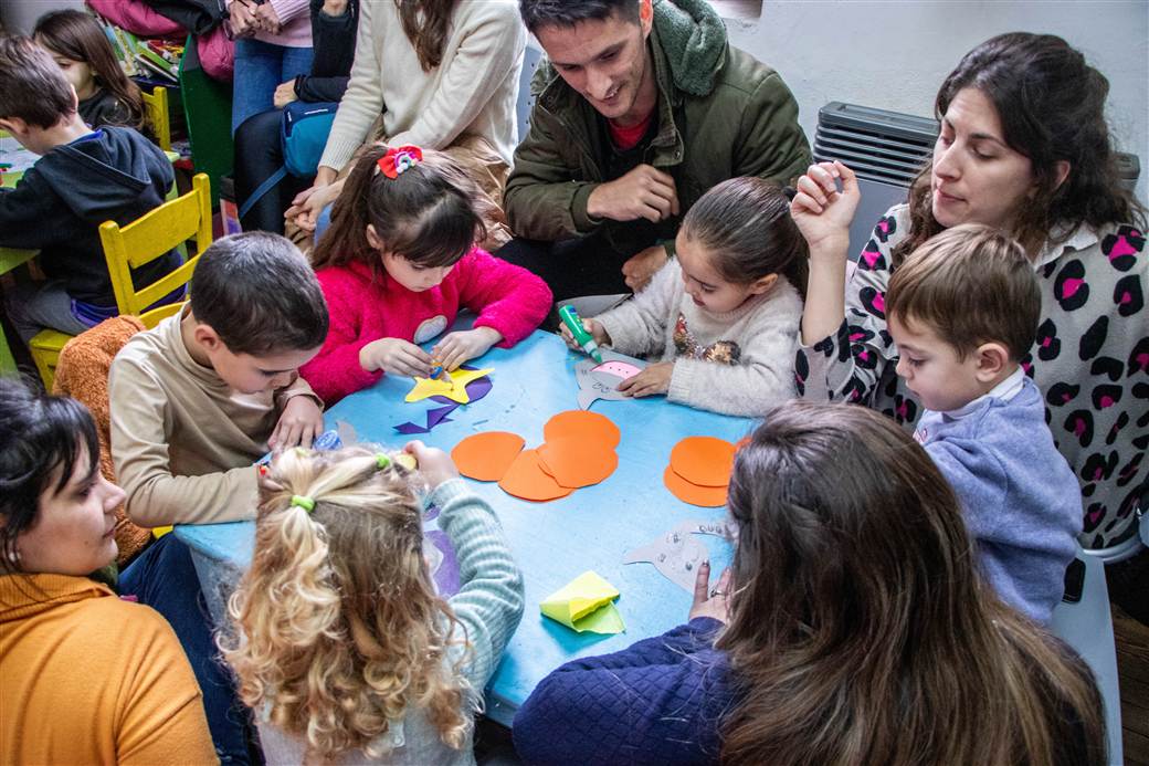 vacaciones de invierno figuras bajo el mar en la biblioteca 4 1