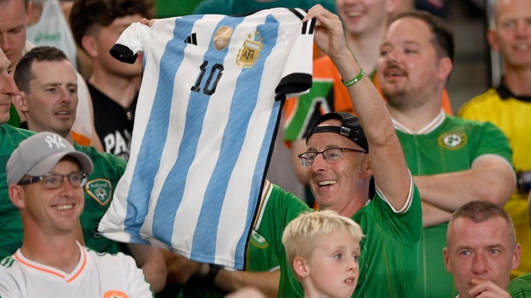 irlanda camiseta messi