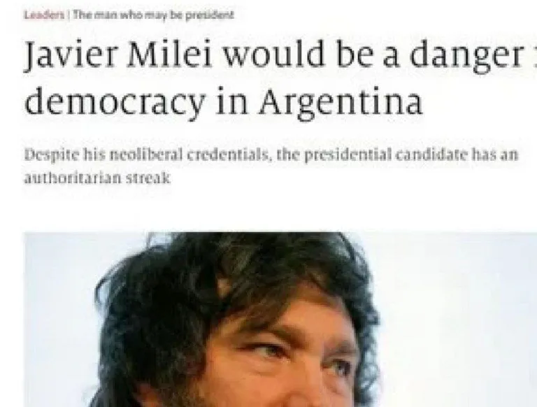 the economist milei