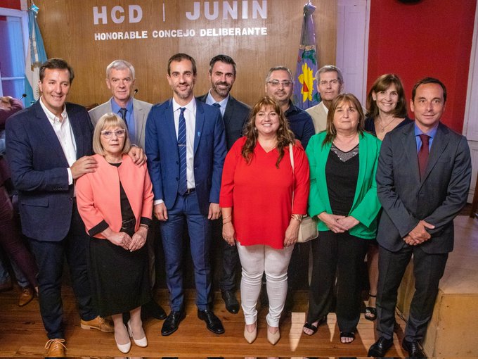 juntos por el cambio concejales con pablo petrecca