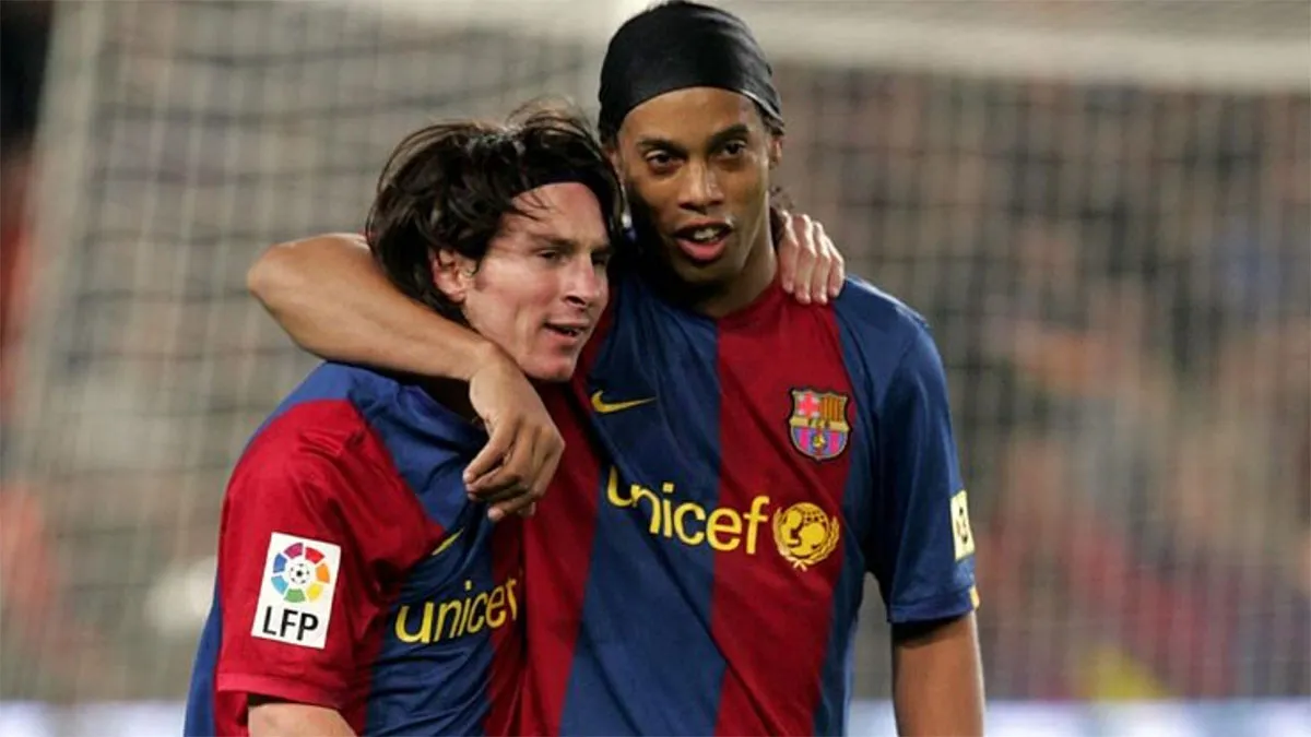 ronaldinho Messi