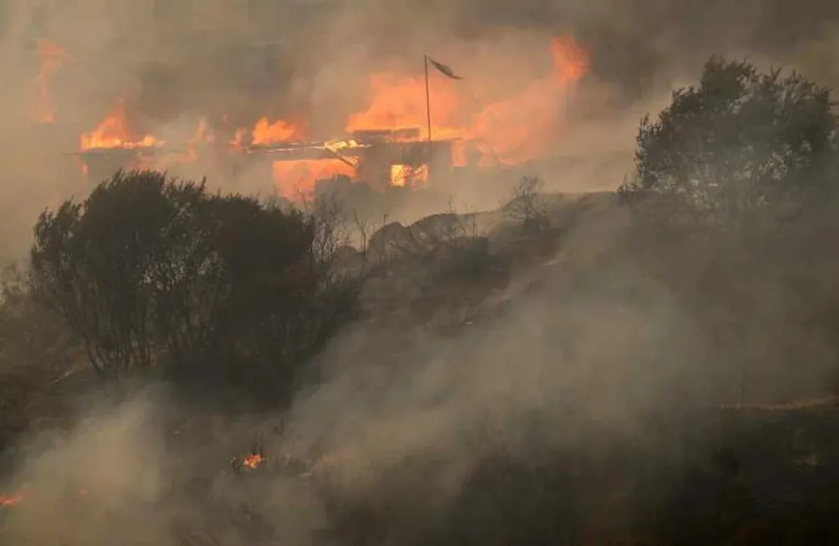 chile incendios