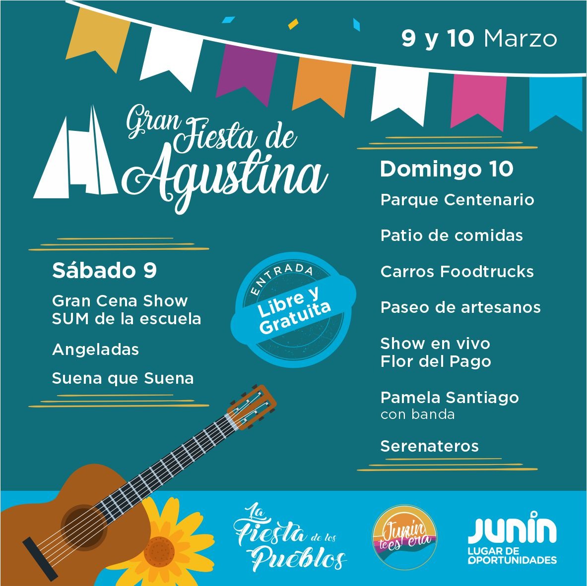 anuncio fiesta de agustina