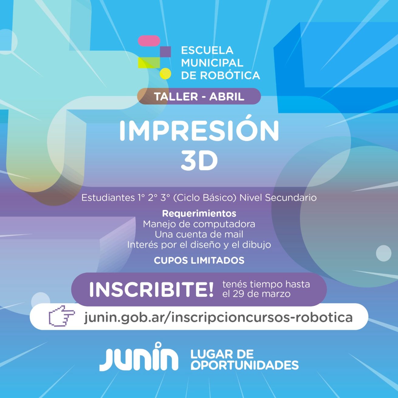 ciencia y tecnologia cursos robotica e impresion 3d 1 scaled